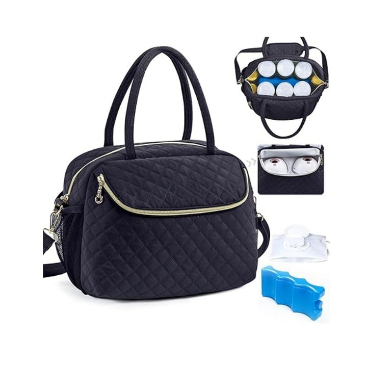 Multifunctional cooler bag with insulated interior compartment Kalsten