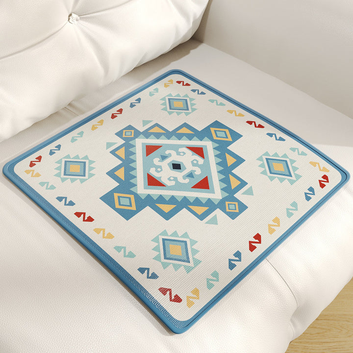 Decorative Geometric Floor Mat Kalsten