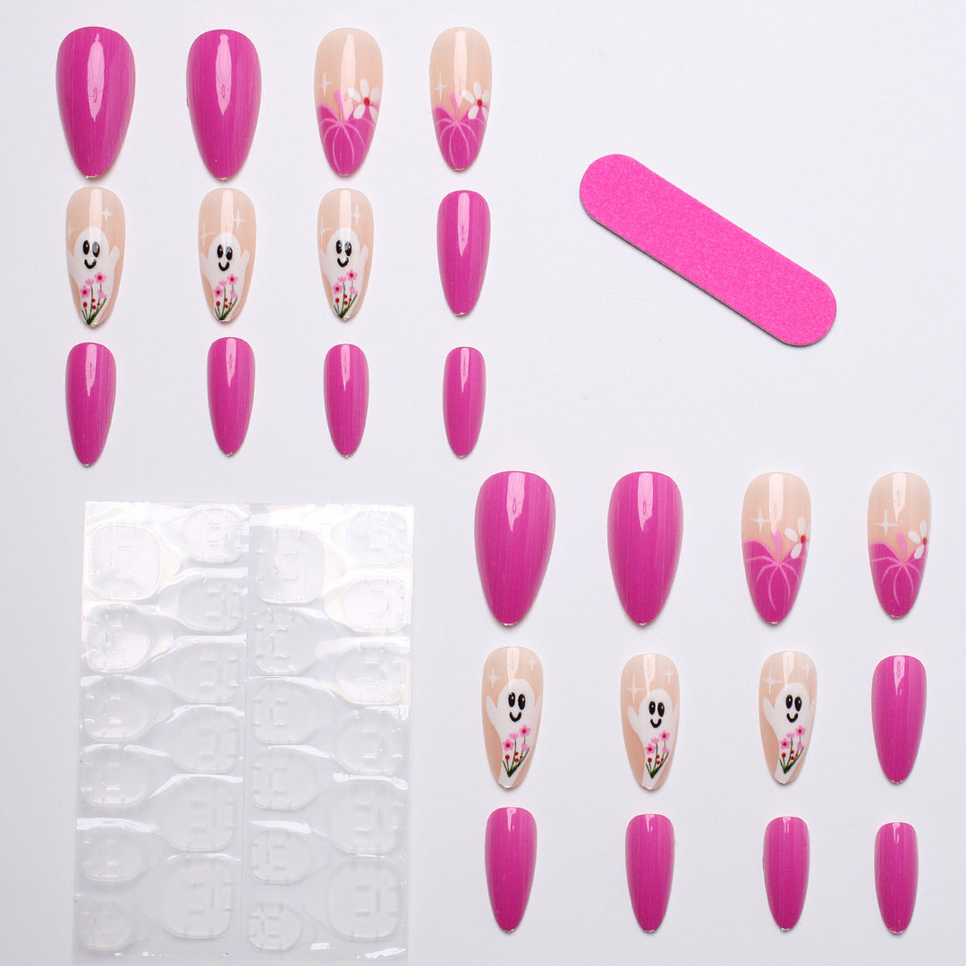 Creative Nail Art Set with Ghost Design Kalsten