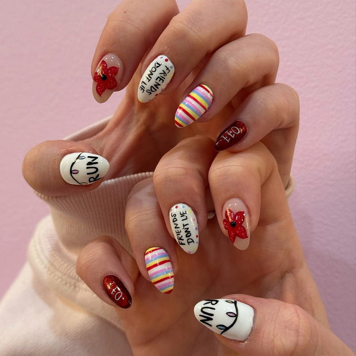 Creative Art Fingernails in Playful Design Kalsten