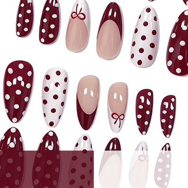 Elegant Almond Cupcake Nail Design Kalsten