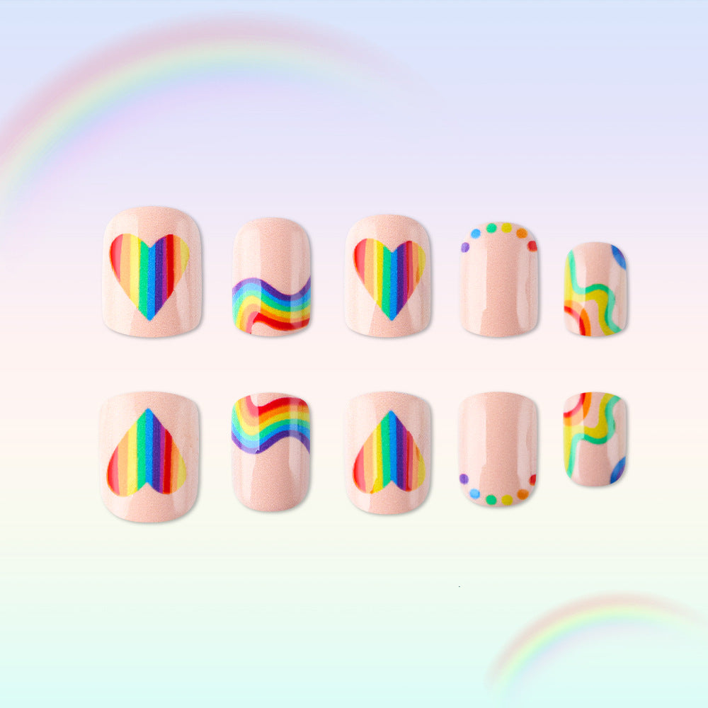 Artistic Rainbow Nail Art Set Kalsten