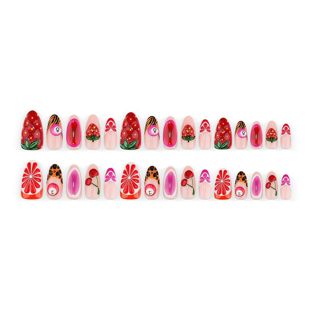 Creative Fruit Nail Art with Colorful Designs Kalsten