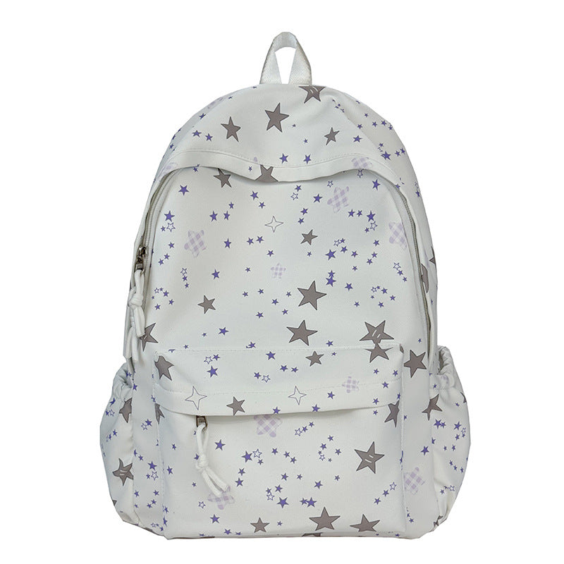 Girls' Star Patterned Backpack Kalsten