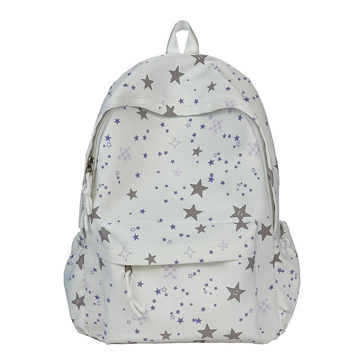Girls' Star Patterned Backpack Kalsten