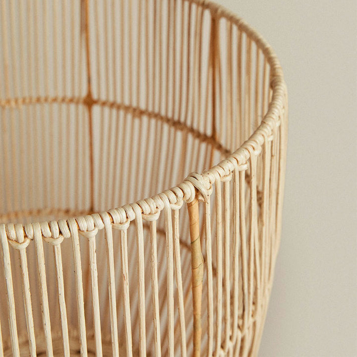 Handmade storage basket made of rattan Kalsten