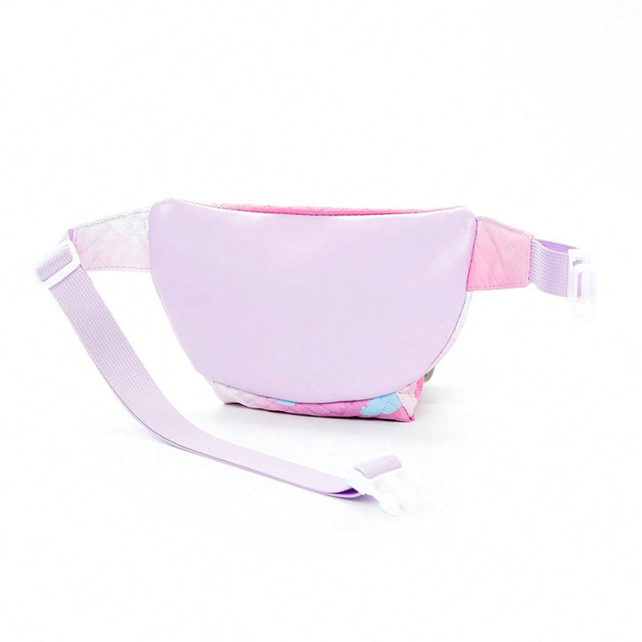 Waist bag with heart-shaped design and multiple compartments Kalsten