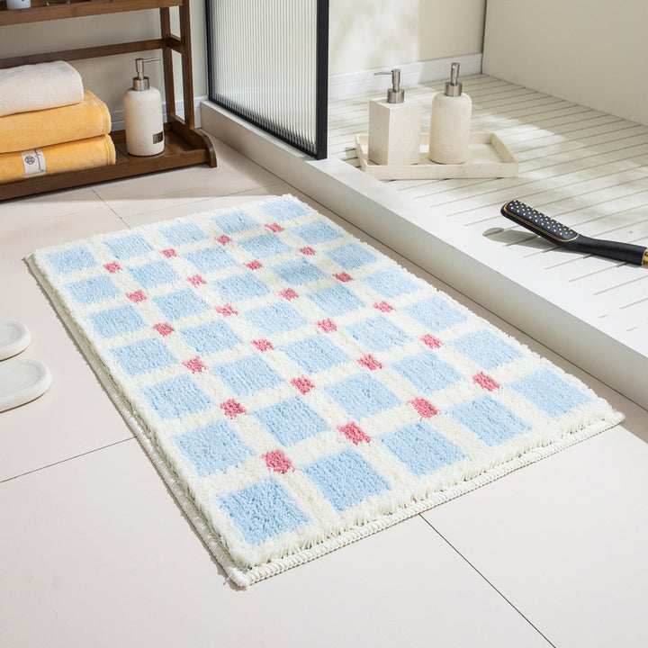 Stylish Soft Plush Bathroom Rug
