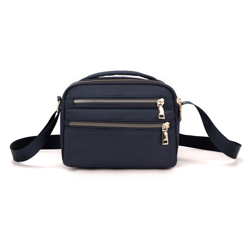 Multi-Zippered Crossbody Organizer Bag Kalsten