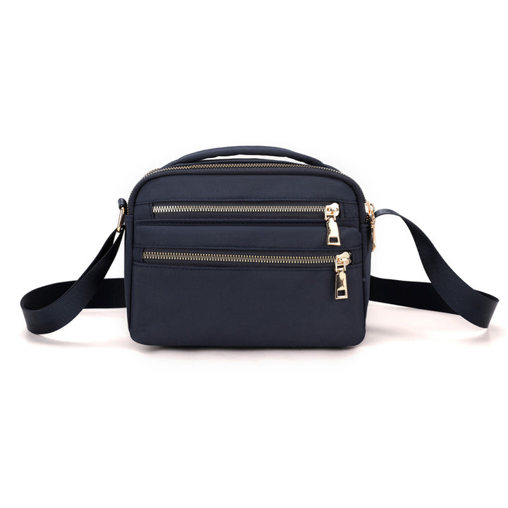 Multi-Zippered Crossbody Organizer Bag Kalsten