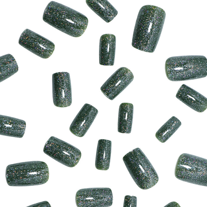Glittering Press-On Nails Kalsten