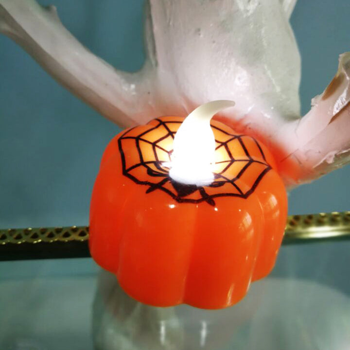LED Pumpkin Candle Light Kalsten