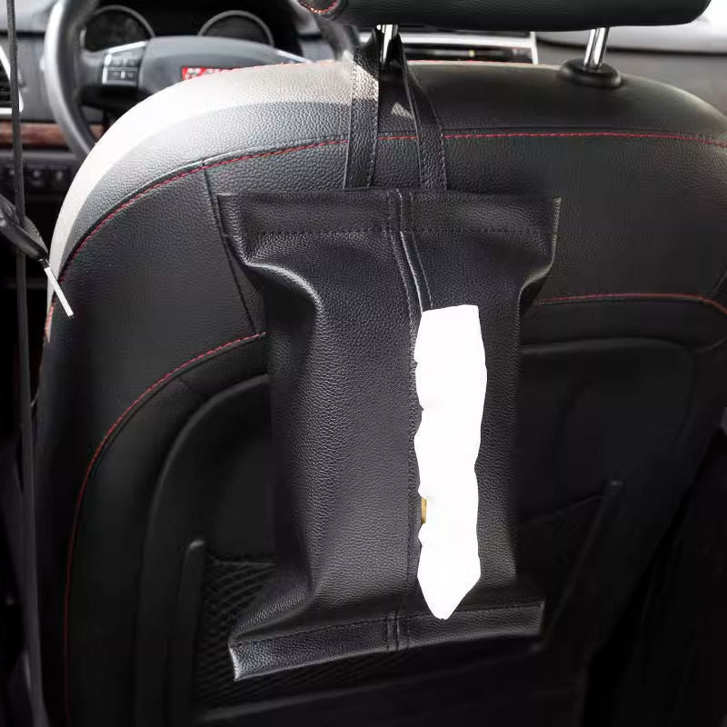 Stylish Leather Tissue Holder Kalsten