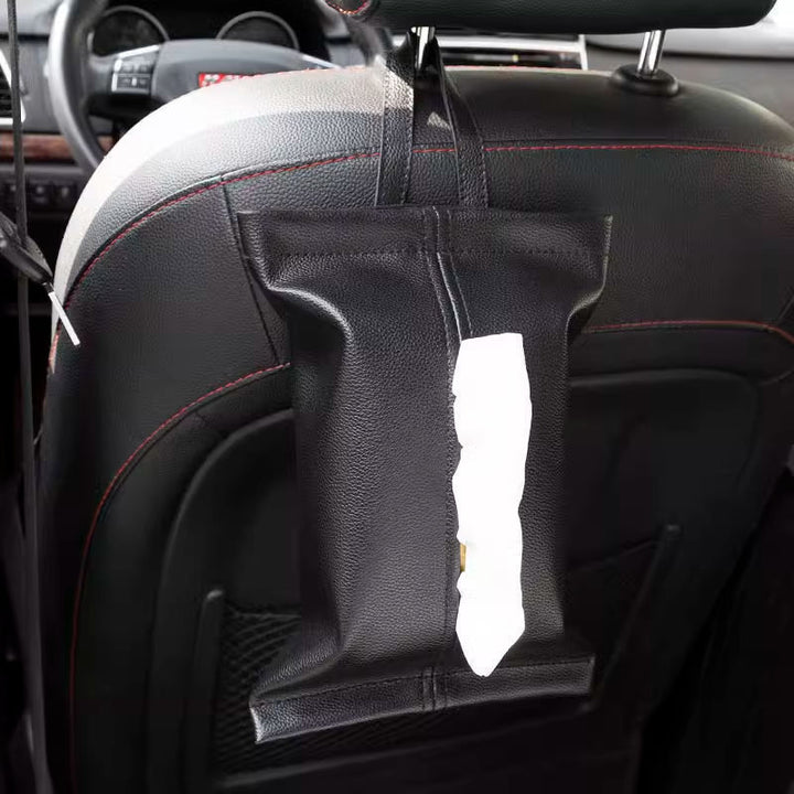Stylish Leather Tissue Holder Kalsten