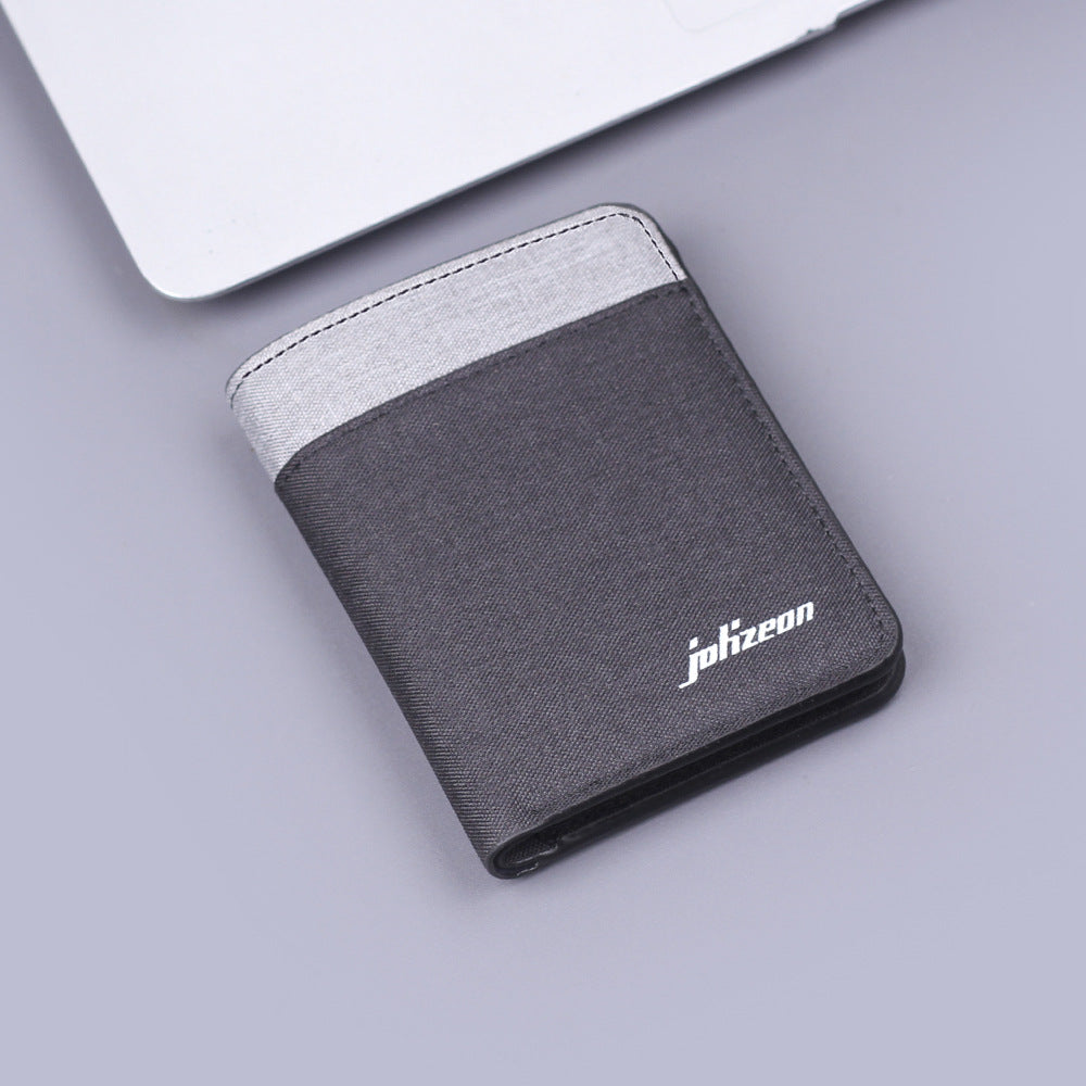 RFID-Safe Fabric Card Holder