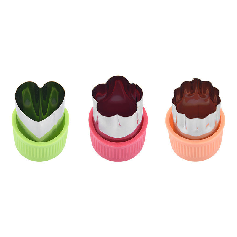 Cookie cutter set with antibacterial silicone and stainless steel molds Kalsten