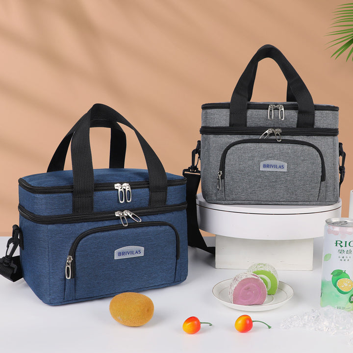 Insulated Multi-Compartment Lunch Carrier Kalsten