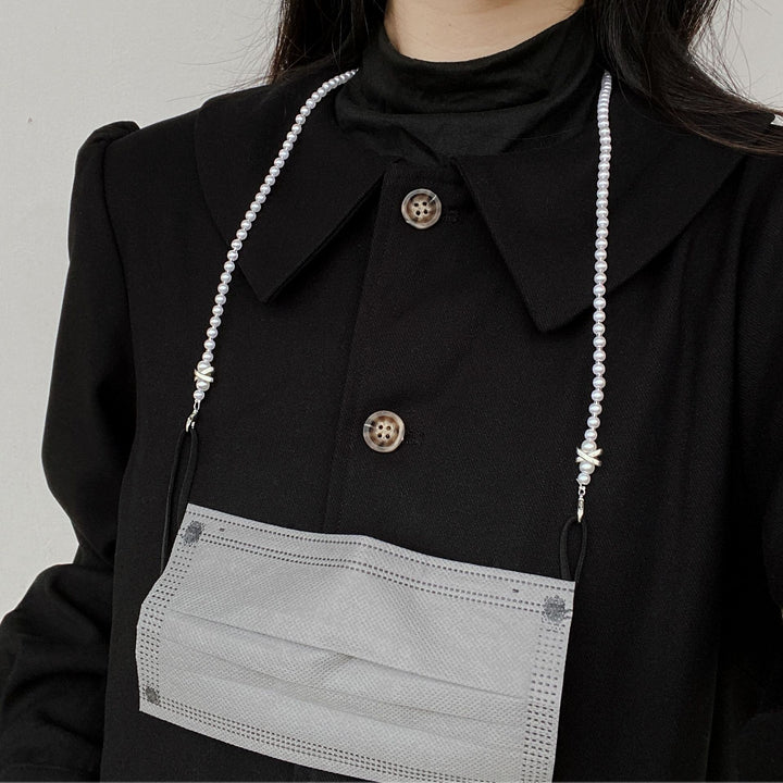 Elegant Pearl Beaded Eyewear Chain Kalsten