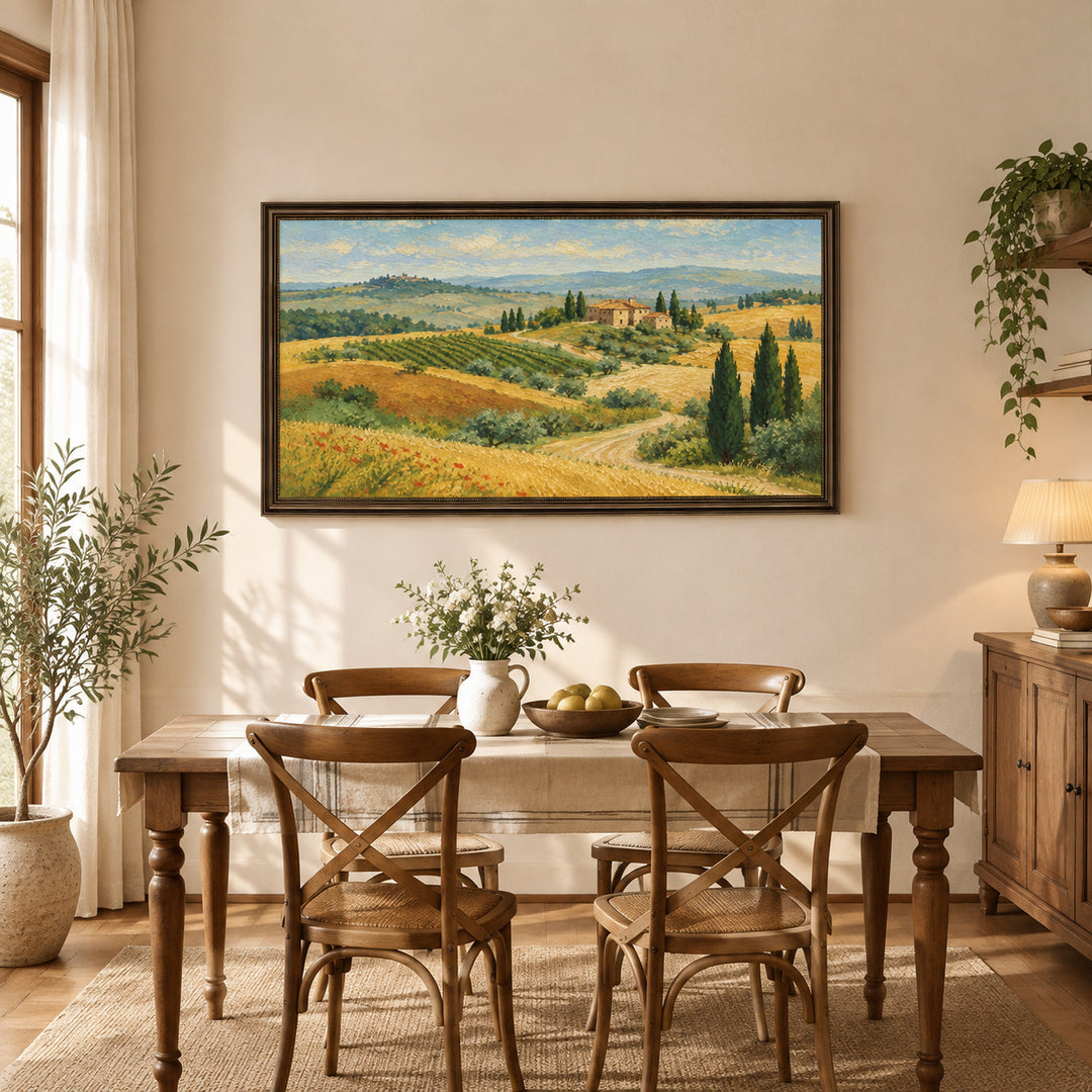 Framed Landscape Painting