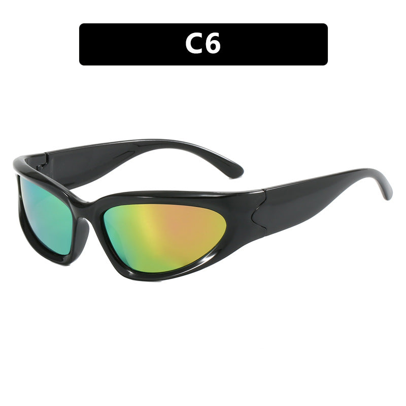 Women sporty sunglasses with ergonomic design and protective UV filter Kalsten