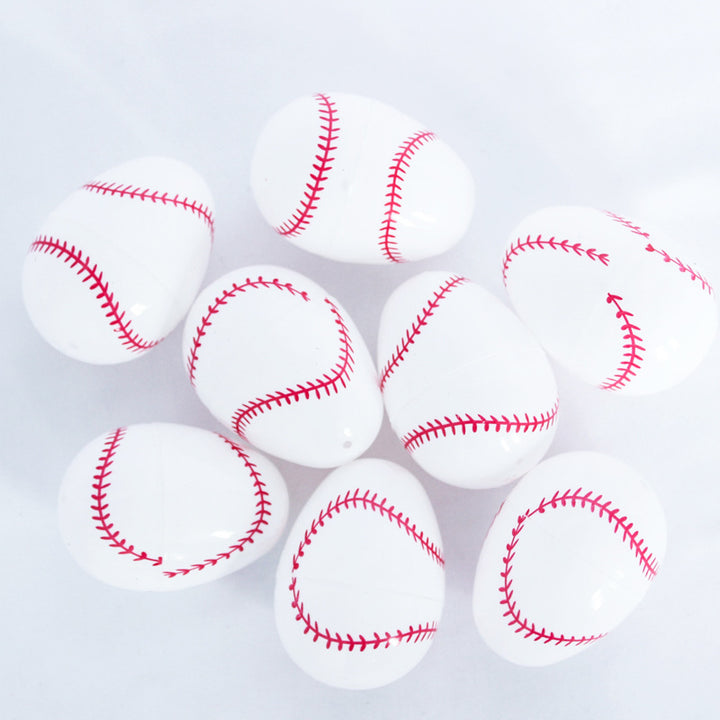 Decorative Baseball-Themed Easter Eggs Kalsten