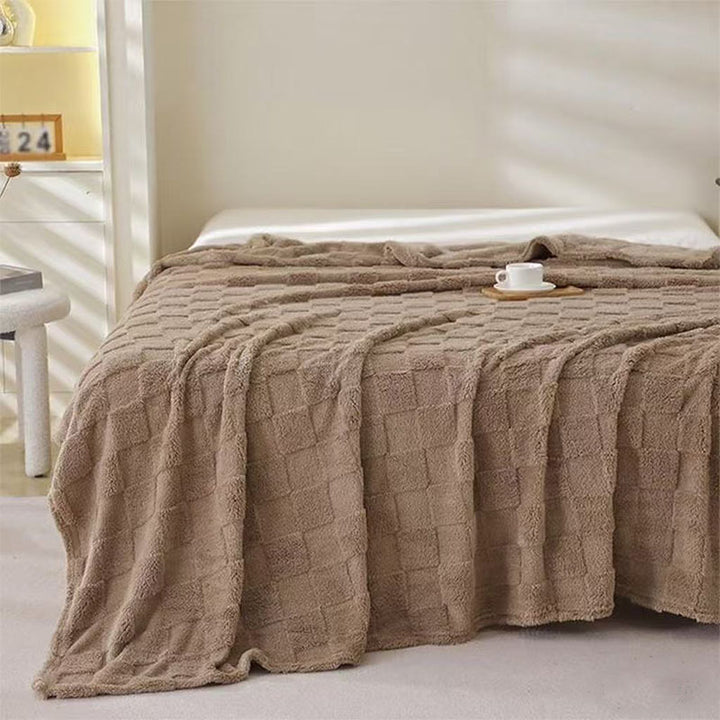 Women Soft and Breathable Plaid Blanket Kalsten