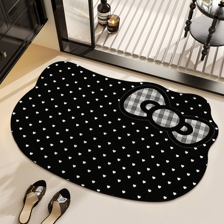 Cute Floral Shaped Bath Mat