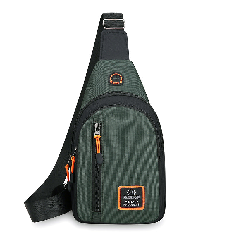 Military-Inspired Versatile Sling Bag Kalsten