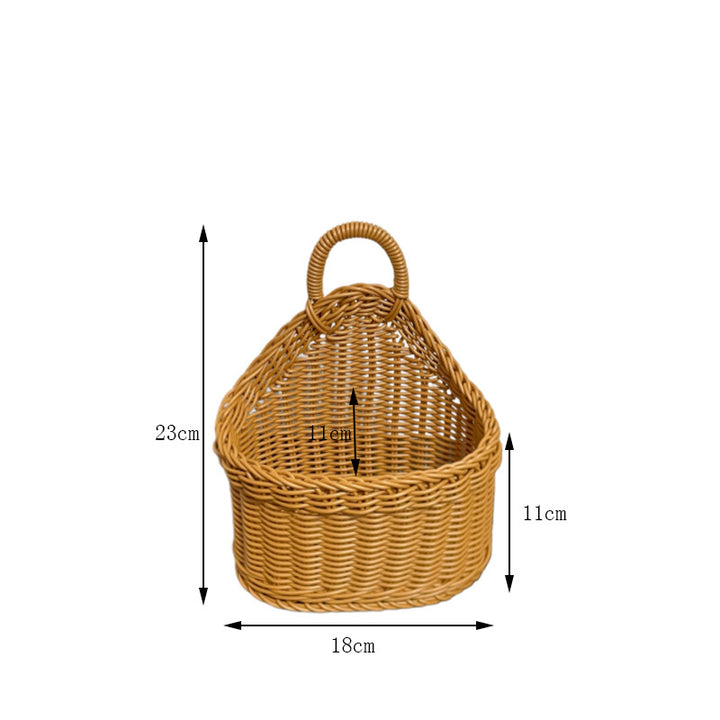 Woven Storage Basket with Handle Kalsten