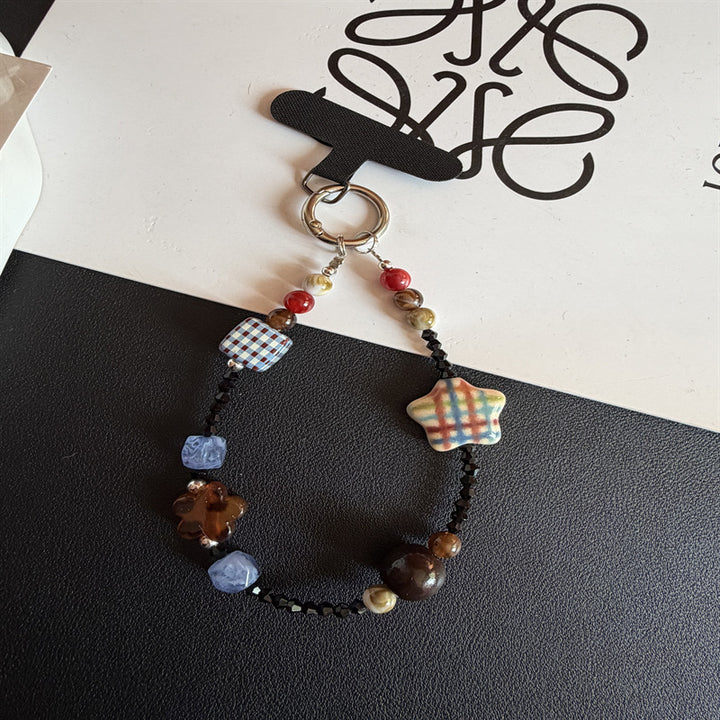 Colorful Beaded Keychain Holder Kalsten 1790134862
