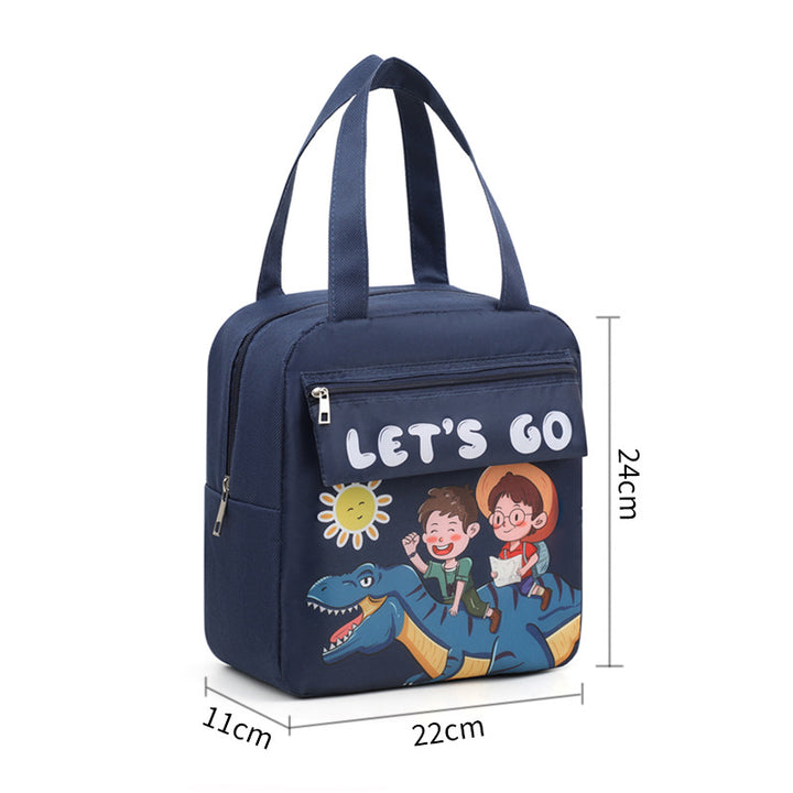 Cartoon-Themed Insulated Lunch Bag Kalsten