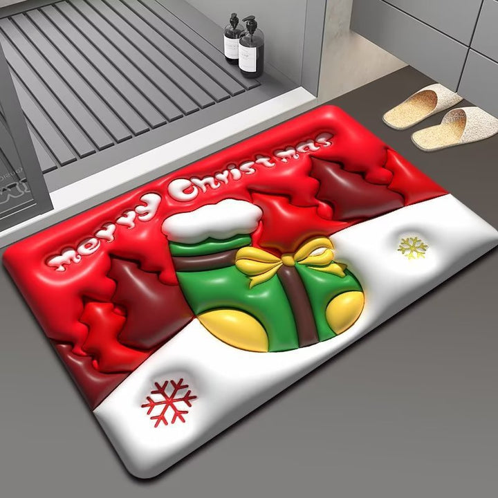 Christmas Themed Floor Mat Kalsten