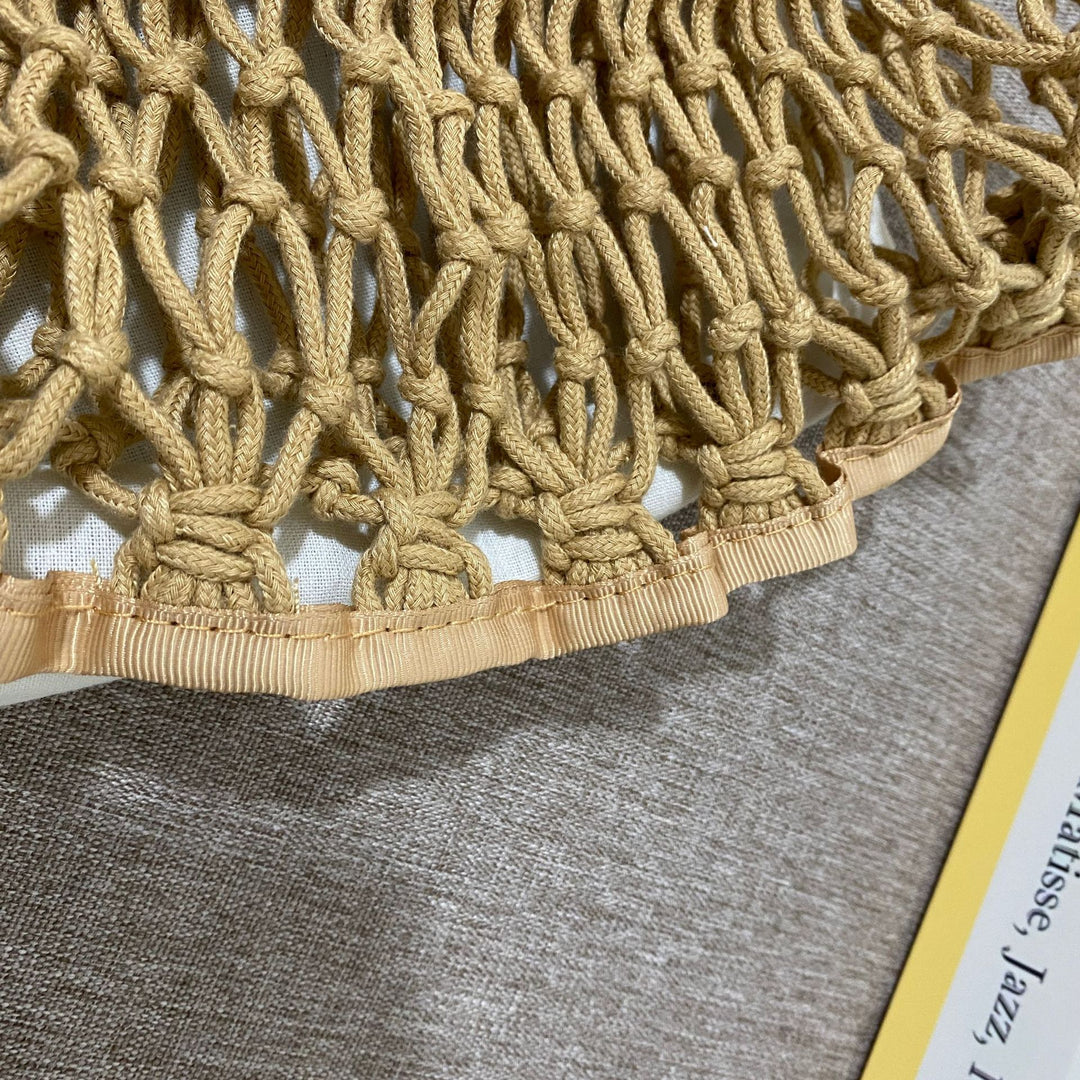 Hand-knotted Macrame Shoulder Bag Kalsten