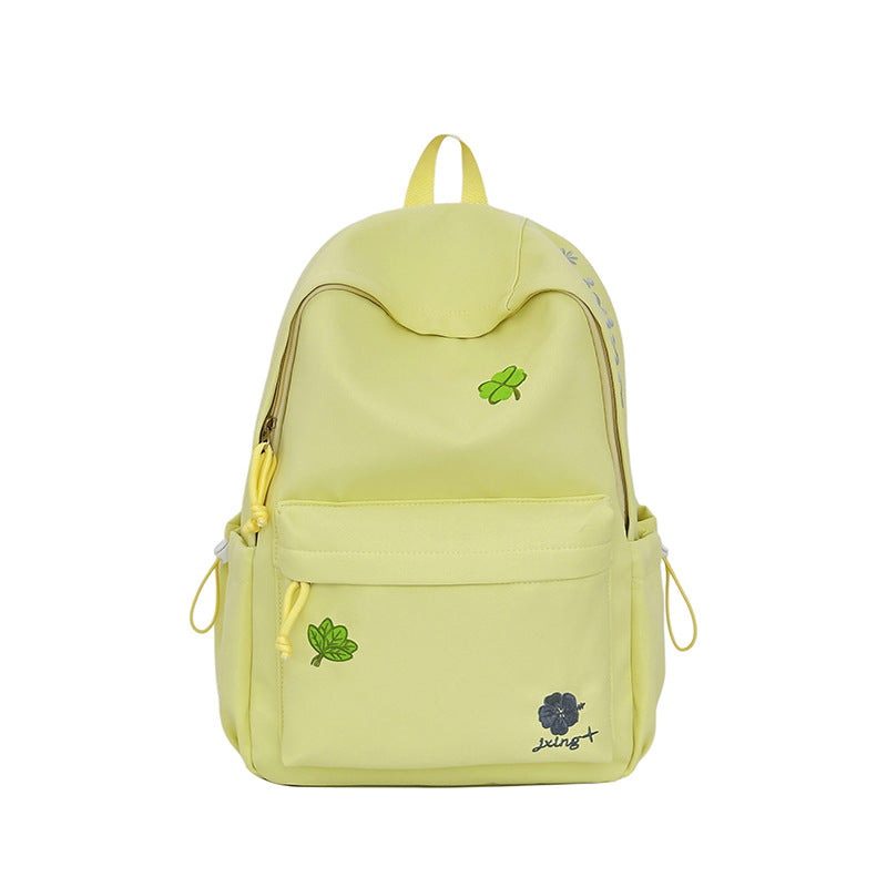 Casual Multi-Pocket Backpack with Fun Accents Kalsten