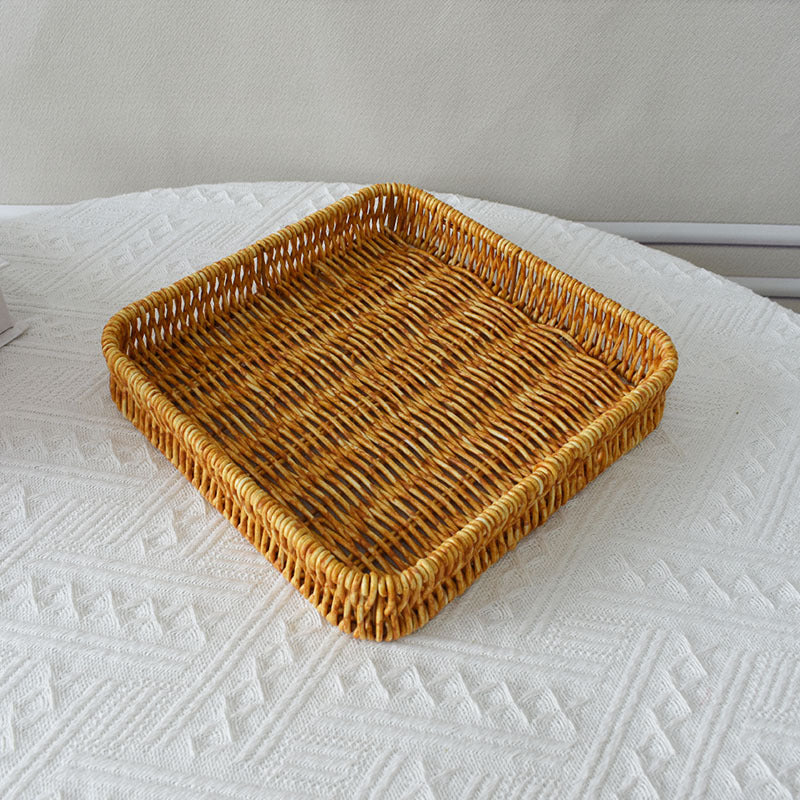 Elegant Handwoven Serving Tray Kalsten