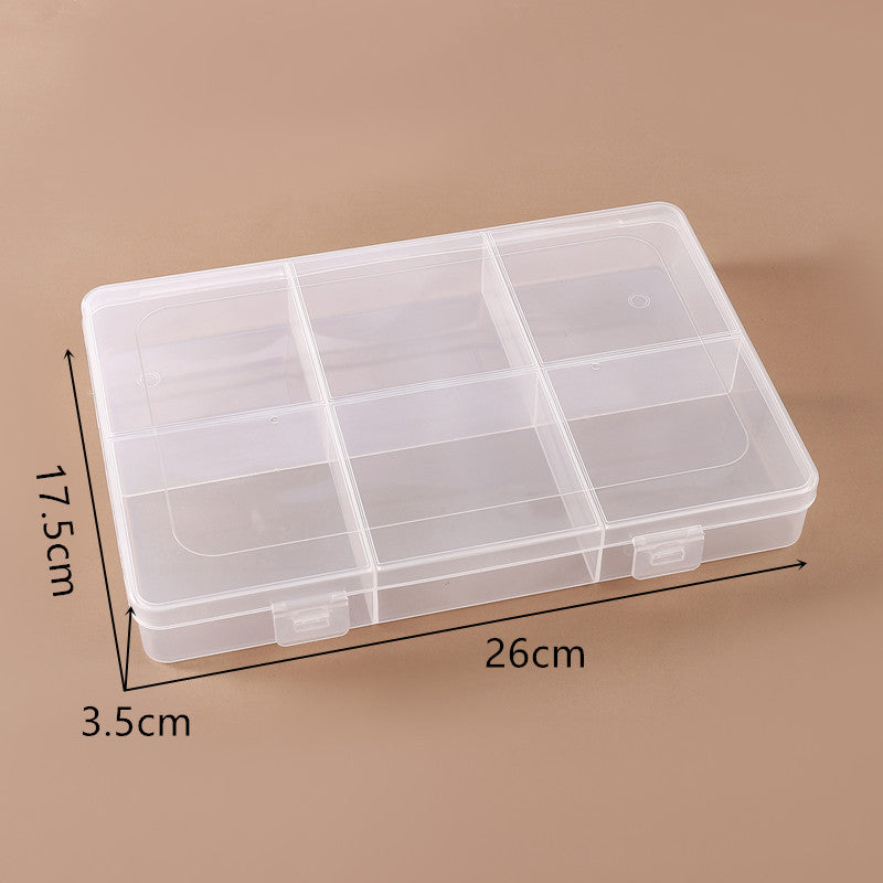 Multi-Compartment Transparent Organizer Box Kalsten