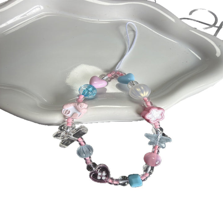 Decorative Beaded Phone Lanyard Kalsten