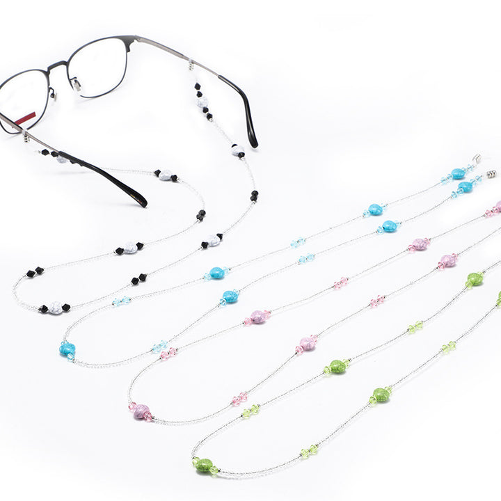 Elegant Beaded Eyewear Chain Kalsten