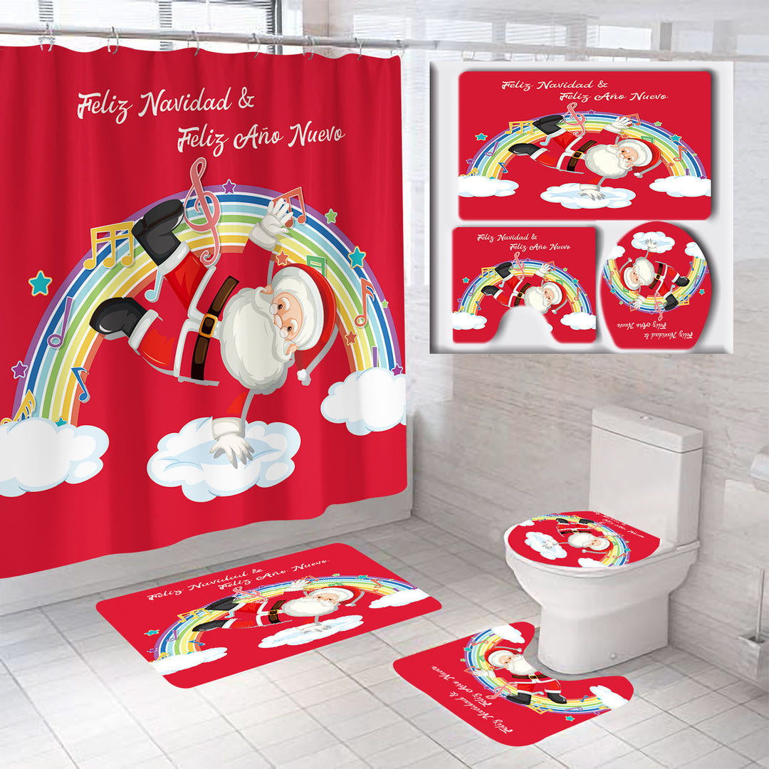 Festive Christmas Bathroom Set Kalsten