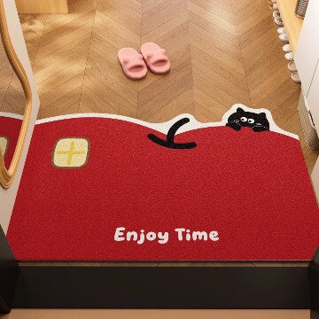 Welcome Theme Decorative Floor Mat