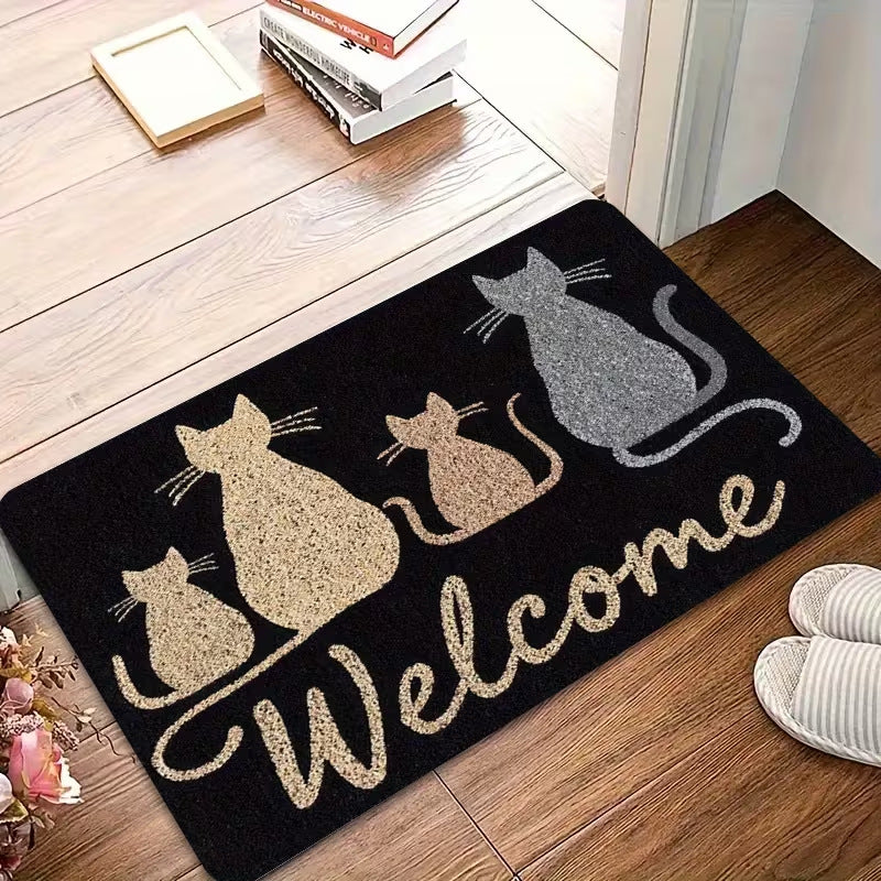 Decorative Cat Area Mat