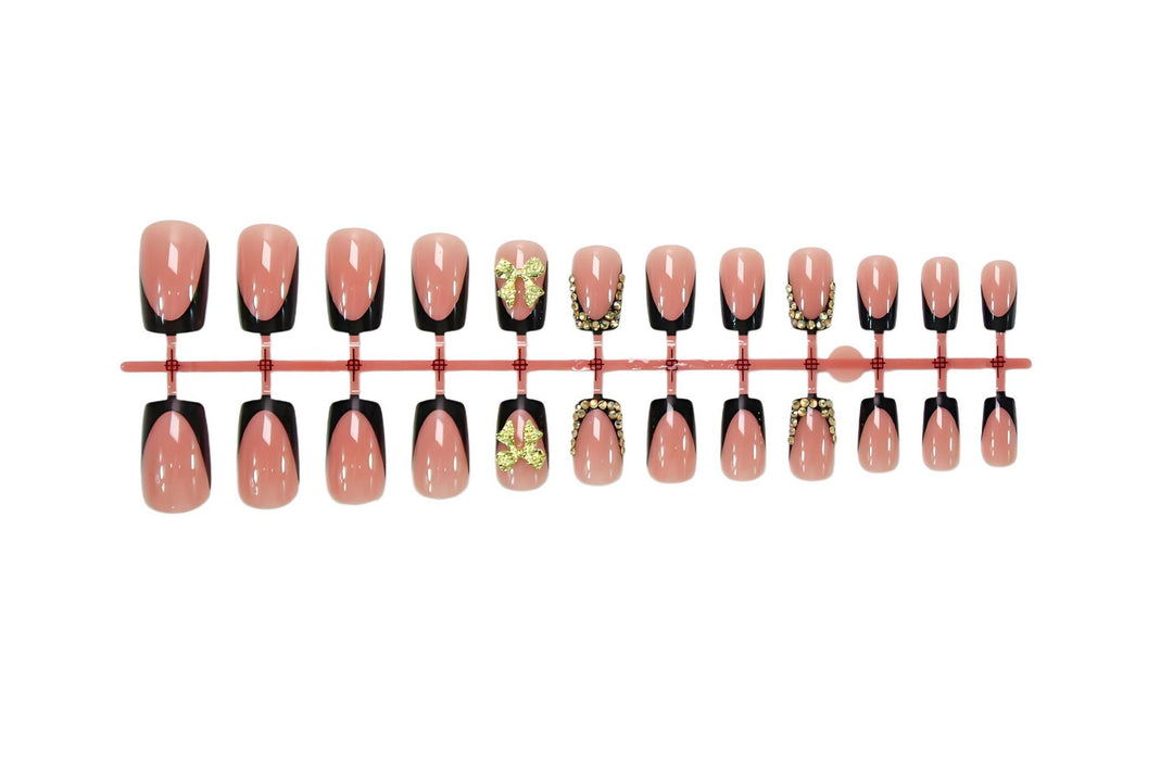 Artificial Nail Art Set with Glamorous Decorations Kalsten