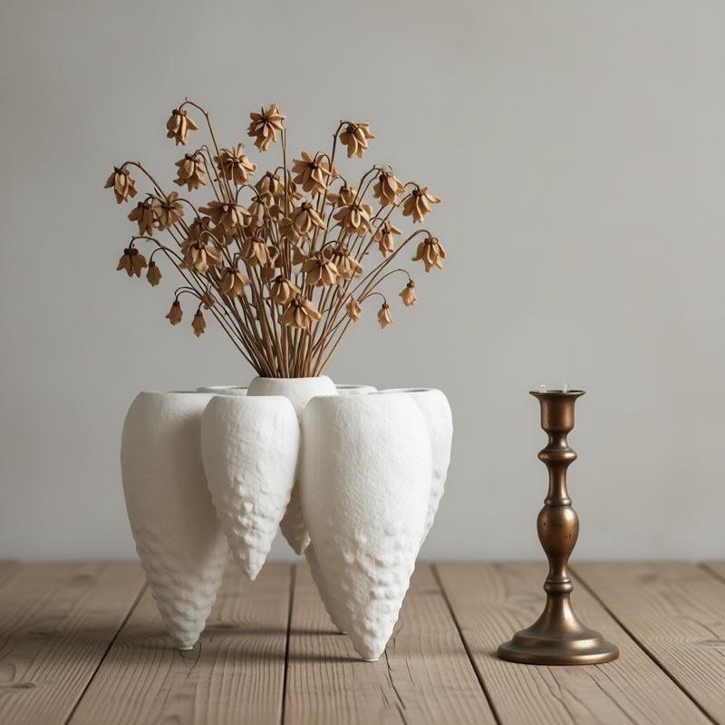 Sculptural Decorative Flower Vase