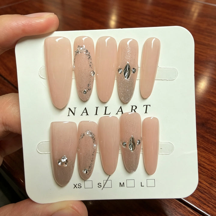 Premium Press-On Nail Art Set Kalsten