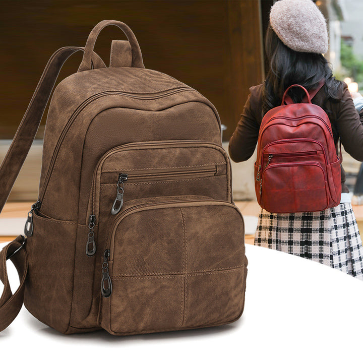 Vintage Leather Backpack Kalsten