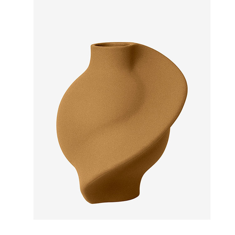 Artistic Curvilinear Decorative Vase