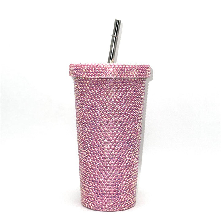 Rhinestone-Studded Travel Cup Kalsten