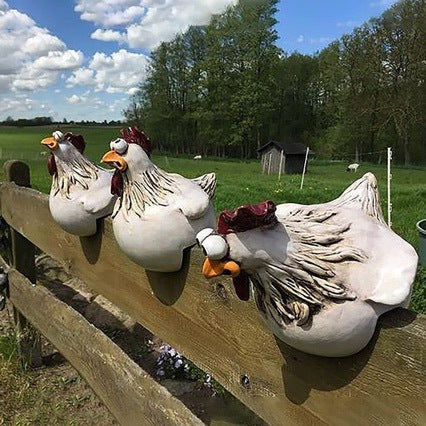 Decorative Chicken Figurine Kalsten