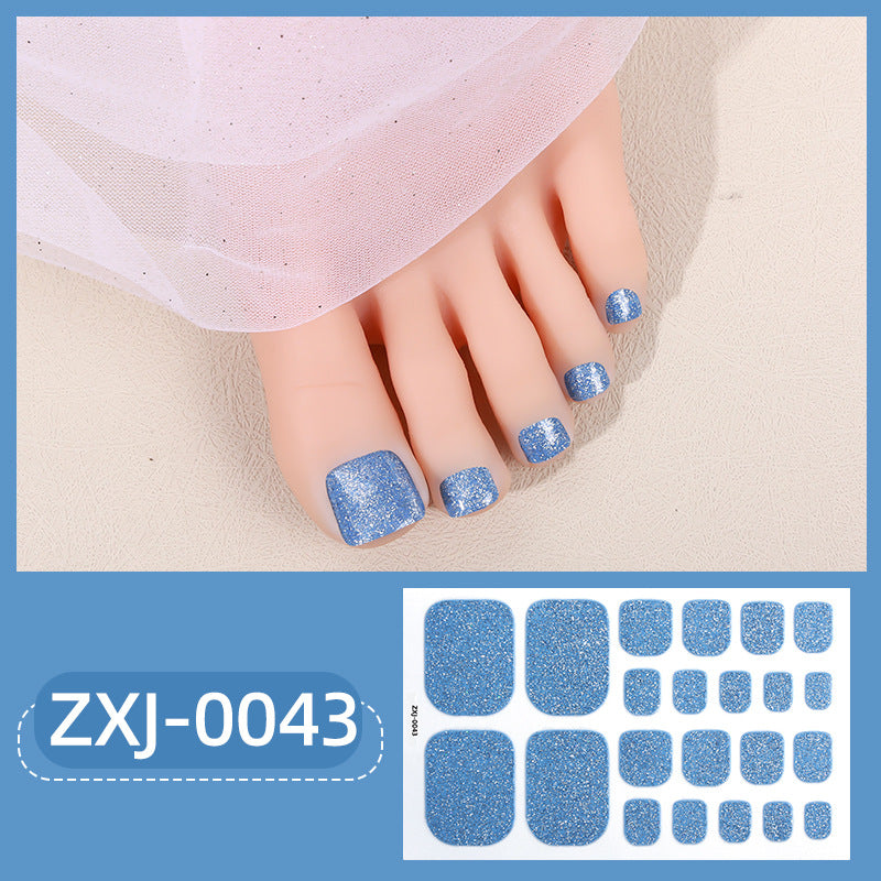 Glittery Toe Nail Wraps  1790954463