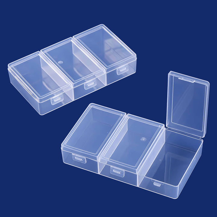 Multi-Compartment Clear Craft Storage Case Kalsten